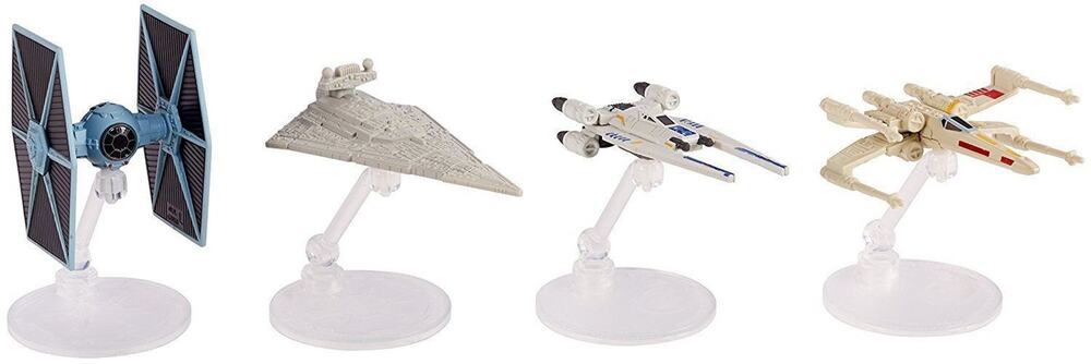 Hot Wheels Star Wars Starship, Hero & Villain 4-Pack 2